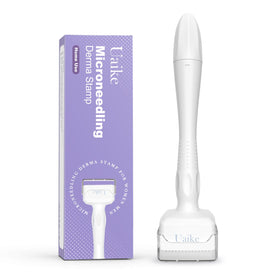 Uaike Derma Stamp microneedling tool front view with 0.25mm needles