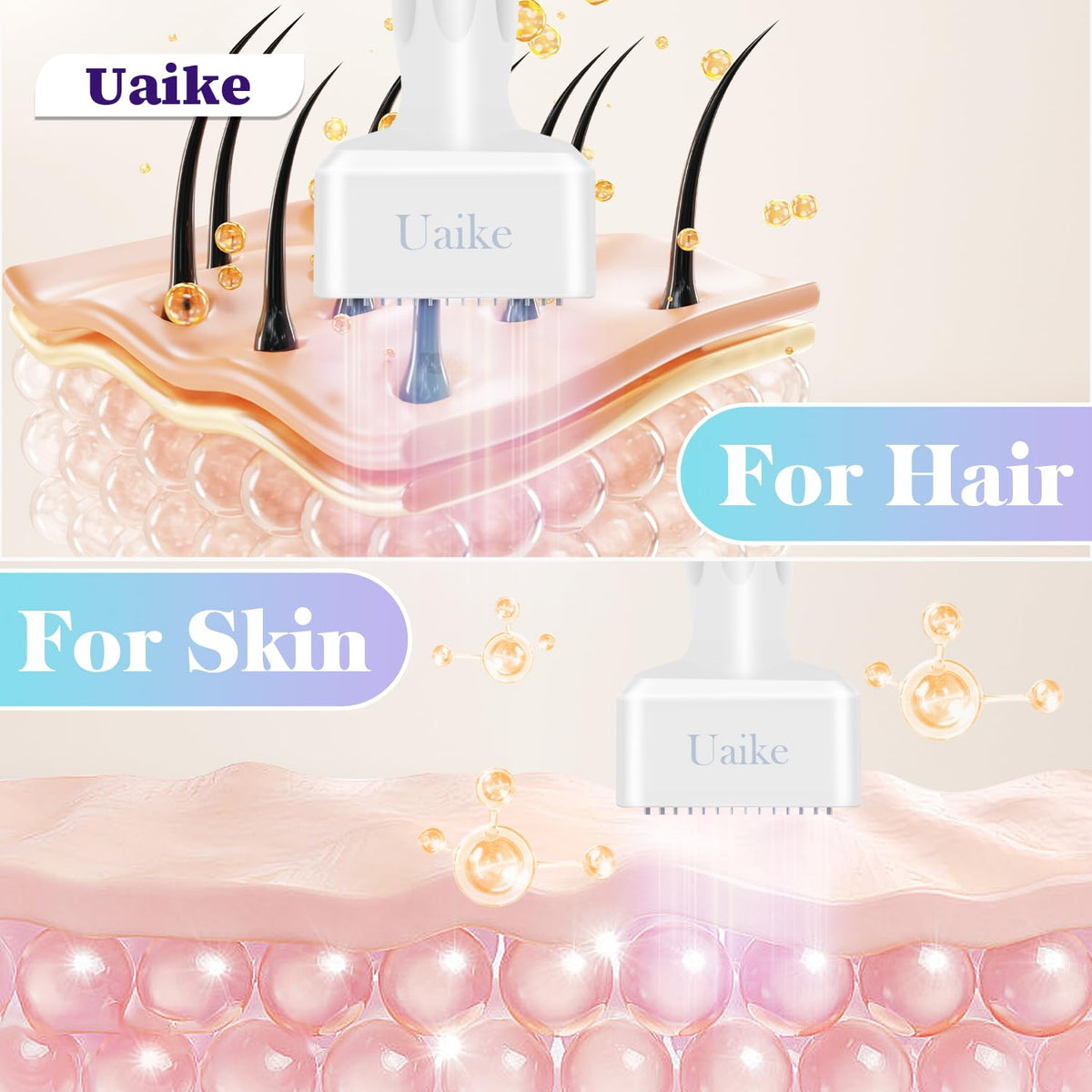 Uaike Derma Stamp packaging showing product details