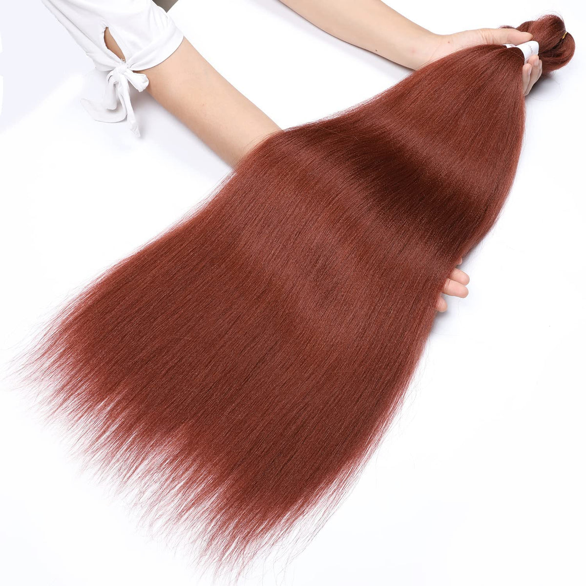 Ubeleco braiding hair packaging with three packs