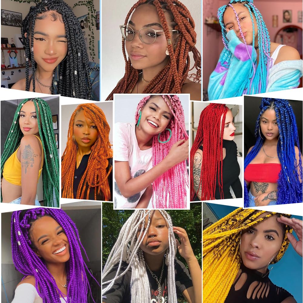 Ubeleco braiding hair with hot water setting instructions
