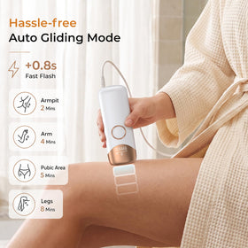 Ubroo Hair Removal Device demonstrating ergonomic design
