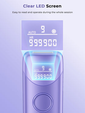 Ubroo IPL Hair Removal Machine with included goggles and shaver