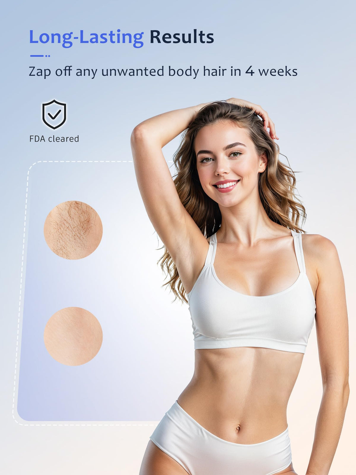Ubroo Laser Hair Removal Device in packaging
