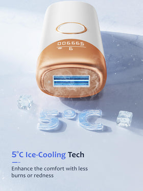 Ubroo Laser Hair Removal Device lifestyle scene in use