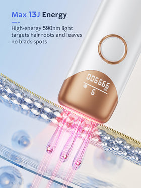 Ubroo Laser Hair Removal Device side view