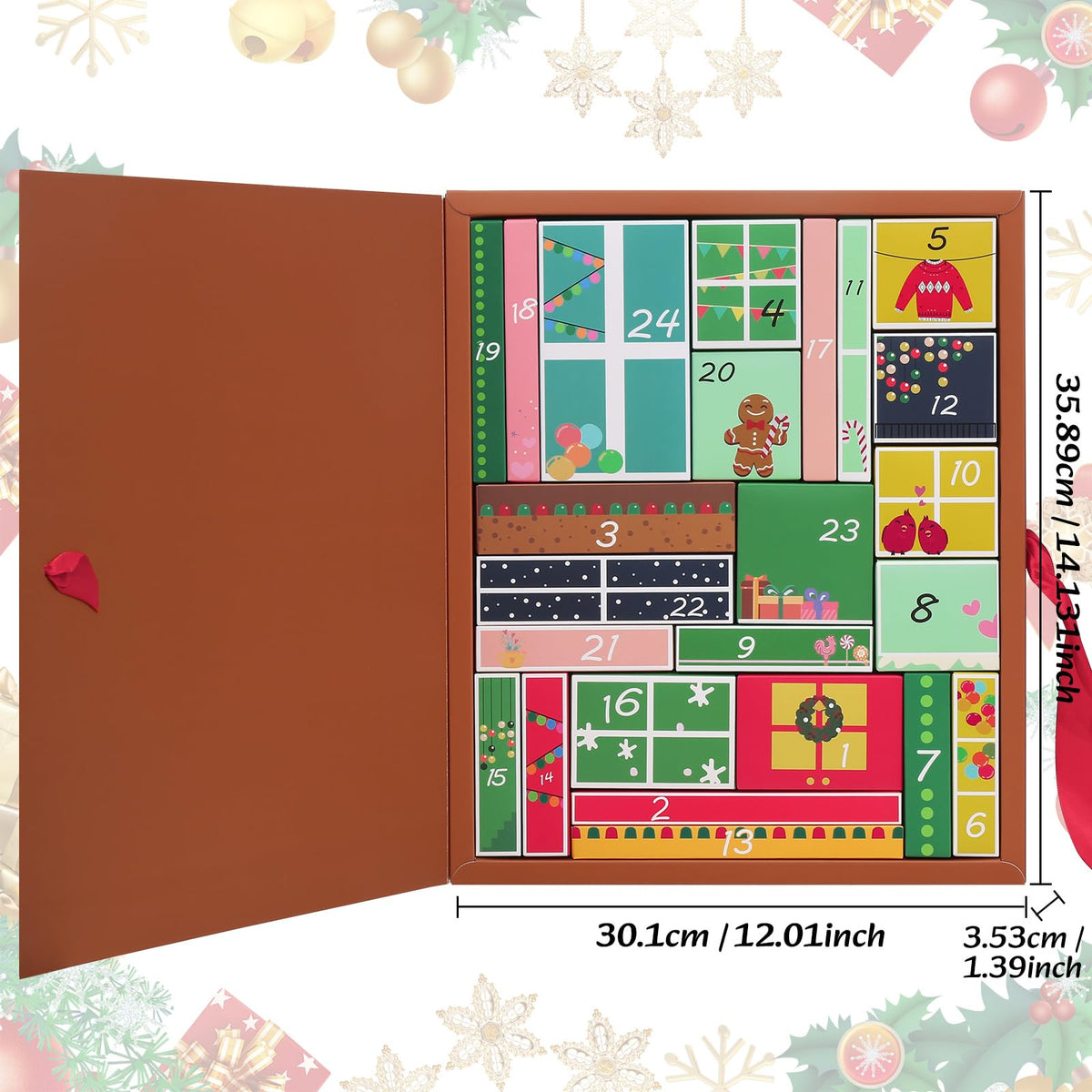 UCANBE 2026 Advent Calendar with Christmas theme