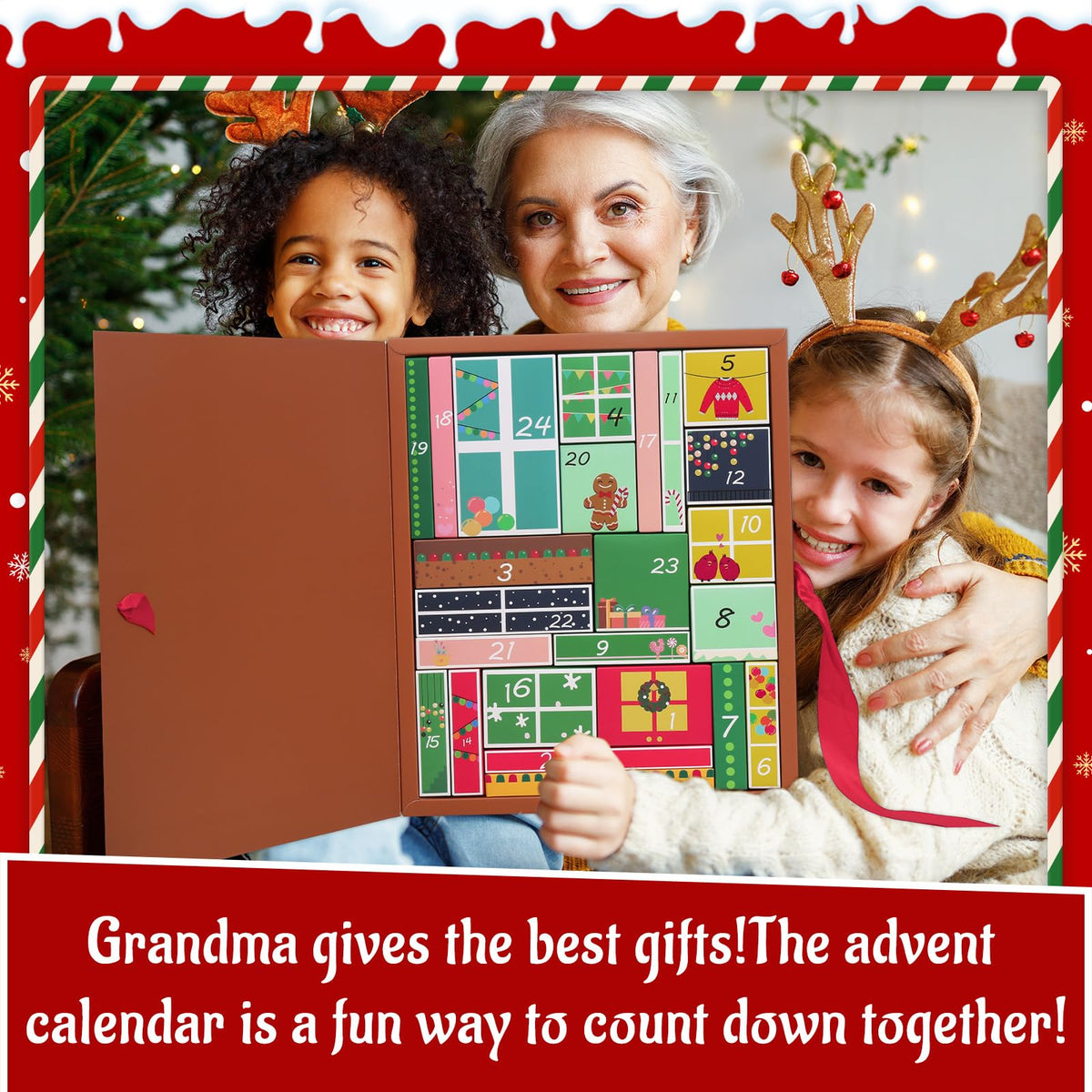 UCANBE Advent Calendar with a variety of beauty products