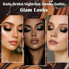 UCANBE eyeshadow palette in a makeup setting