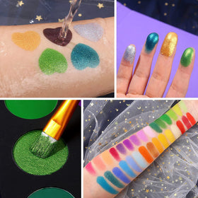 UCANBE eyeshadow palette with star pattern design