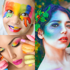 UCANBE Face Body Paint Oil Palette packaging