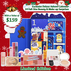 UCANBE lipsticks and eyeshadows from the advent calendar