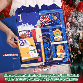 UCANBE Luxury Makeup Advent Calendar 2026 contents layout
