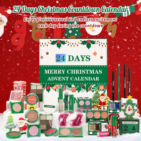 UCANBE Makeup Advent Calendar 2026 opened showcasing various makeup items