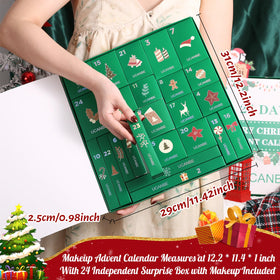 UCANBE Makeup Advent Calendar with decorative holiday elements