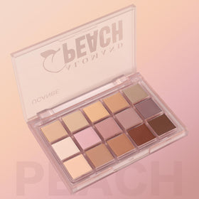 UCANBE Neutral Matte Eyeshadow Palette with makeup brushes