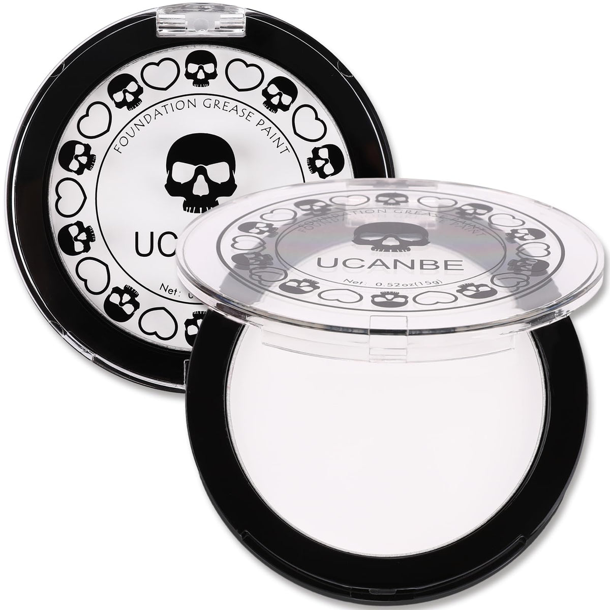 UCANBE White Cream to Powder Foundation 60g front view