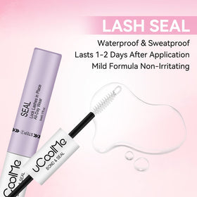 UCOOLME Lash Bond and Seal 10ML with false eyelashes