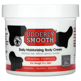 UDDERLY SMOOTH Daily Moisturizing Body Cream front view, 10 oz