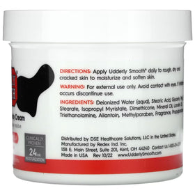 UDDERLY SMOOTH Daily Moisturizing Body Cream on a vanity