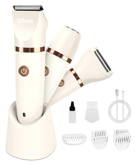 Ufree 3-in-1 Bikini Trimmer complete set with accessories