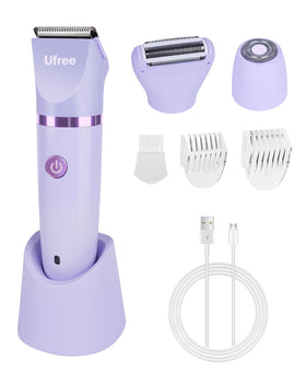 Ufree 3-in-1 Bikini Trimmer with accessories set