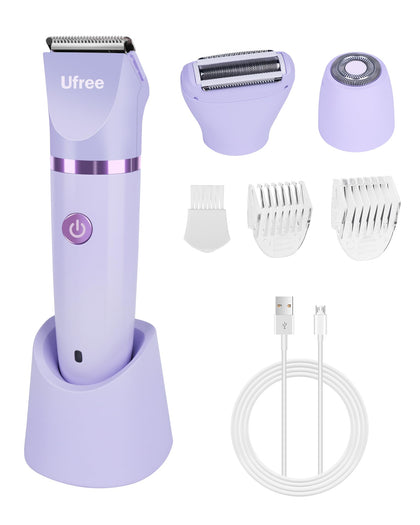 Ufree 3-in-1 Bikini Trimmer with accessories set