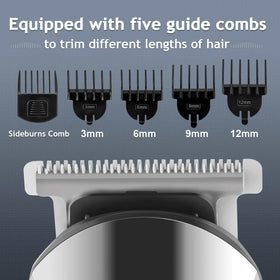 Ufree Beard Trimmer complete kit with all components laid out