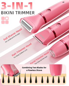 Ufree Bikini Trimmer specialized trimmer heads