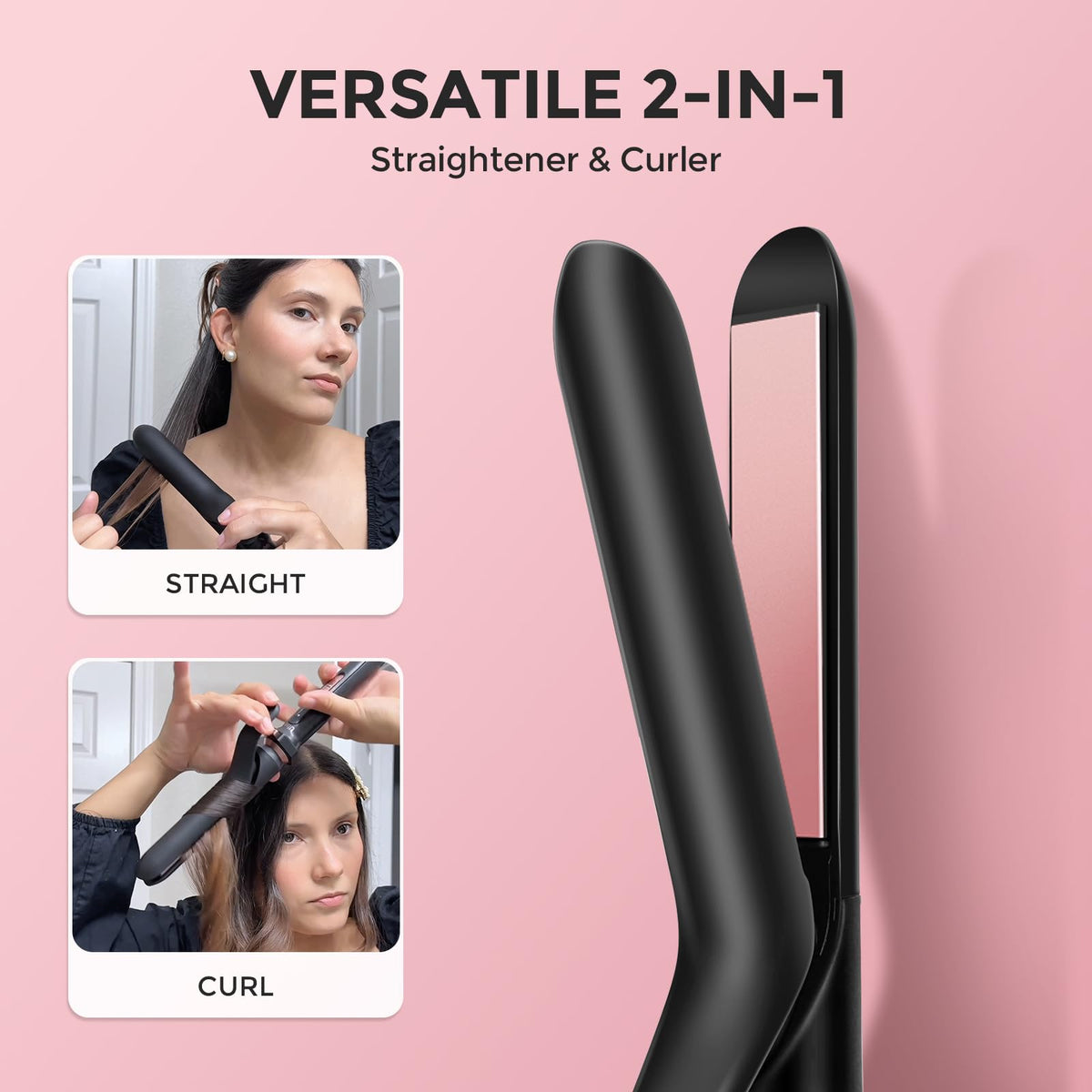 Ufree curling iron set in stylish packaging