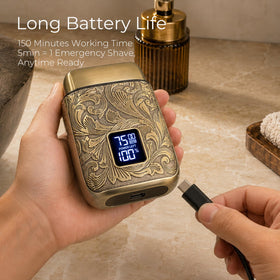 Ufree Foil Shaver on a bathroom countertop