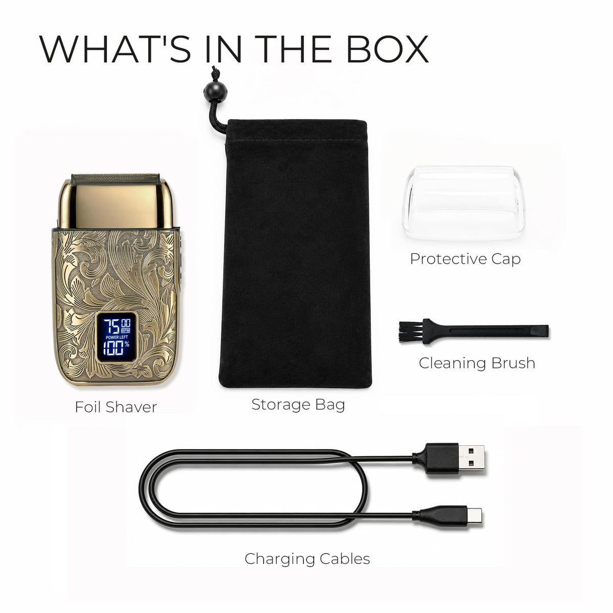 Ufree Foil Shaver with packaging displayed