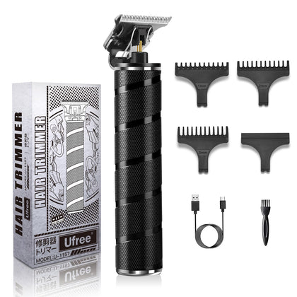 Ufree Mens Beard Trimmer front view with T-Blade