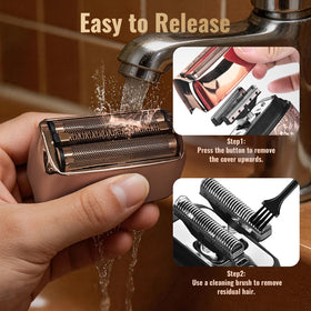 Ufree shaver showcasing metal construction