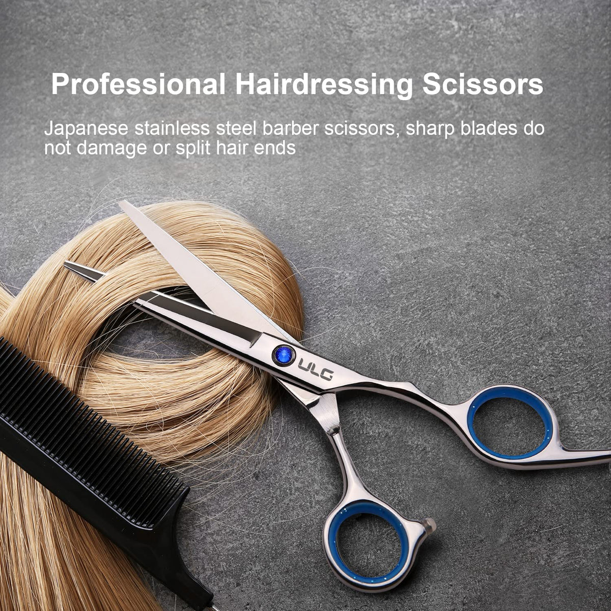 ULG Hair Cutting Scissors 6.5 inch with maintenance oil