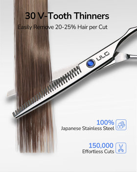 ULG Hair Cutting Scissors with mirror polish finish