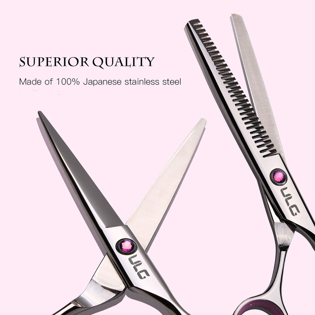 ULG Thinning Shears 6.5 inch with ergonomic handle