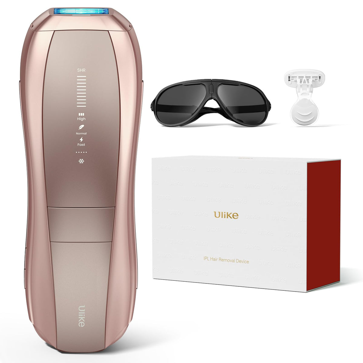 Ulike Air 10 IPL hair removal device front view with cooling technology