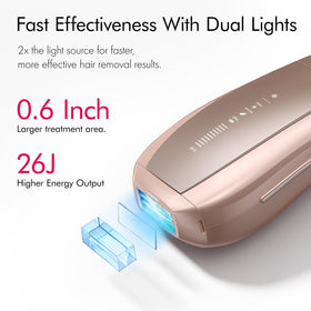 Ulike Air 10 IPL hair removal device with user-friendly controls
