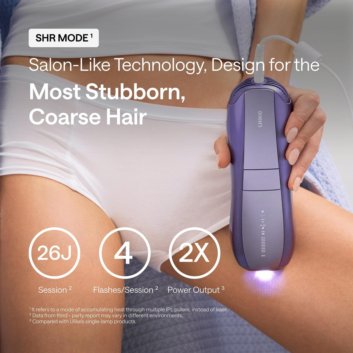 Ulike Laser Hair Removal Air 10 Deluxe with sapphire ice-cooling feature