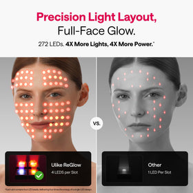 Ulike ReGlow LED Face Mask packaging and accessories