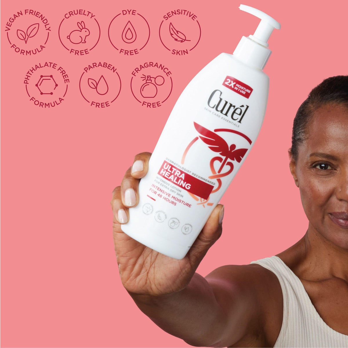 Ultra Healing Body Lotion packaging