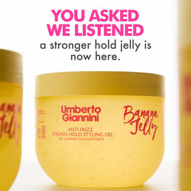 Umberto Giannini Banana Jelly Styling Gel 200ml with banana extract