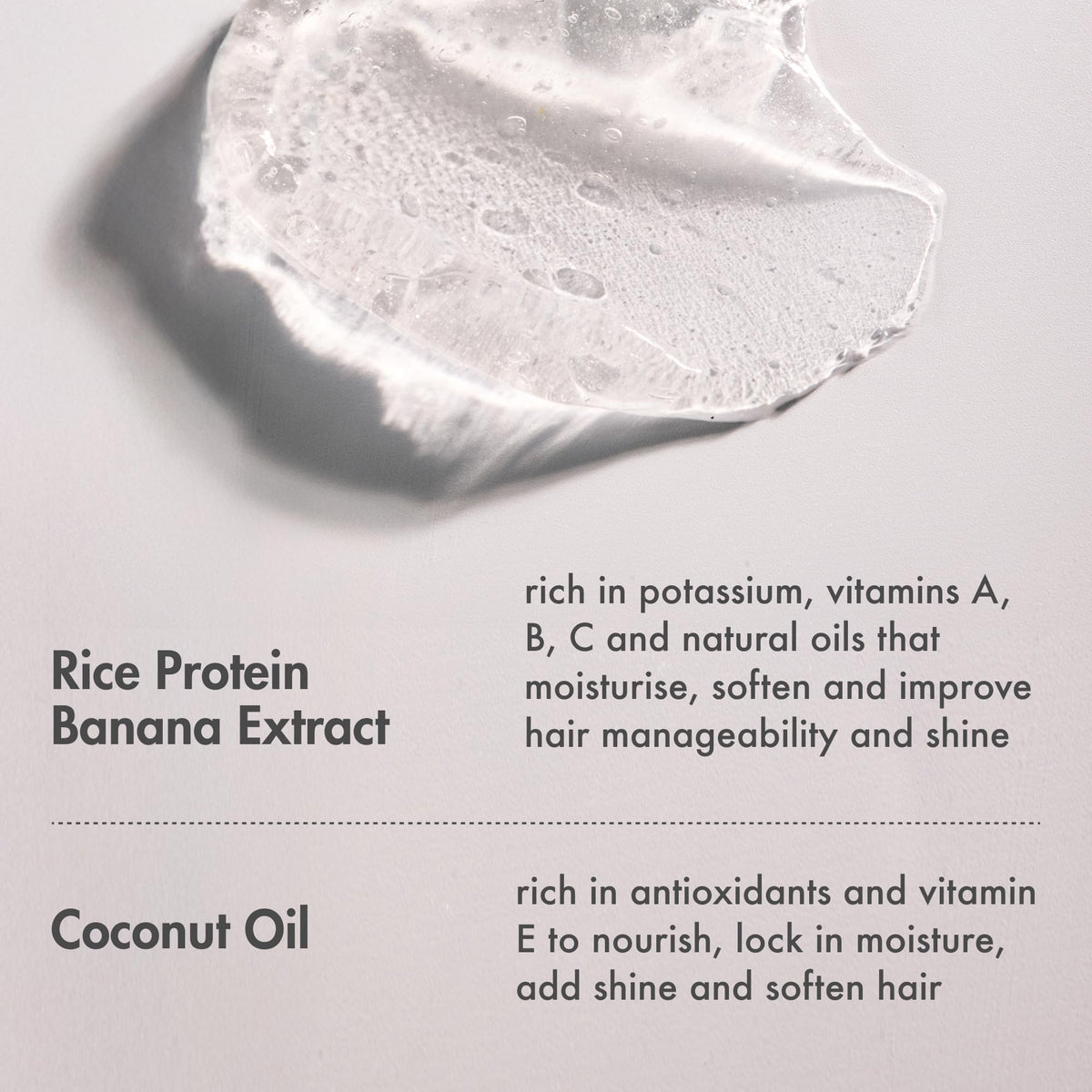 Umberto Giannini Banana Jelly Styling Gel packaging details