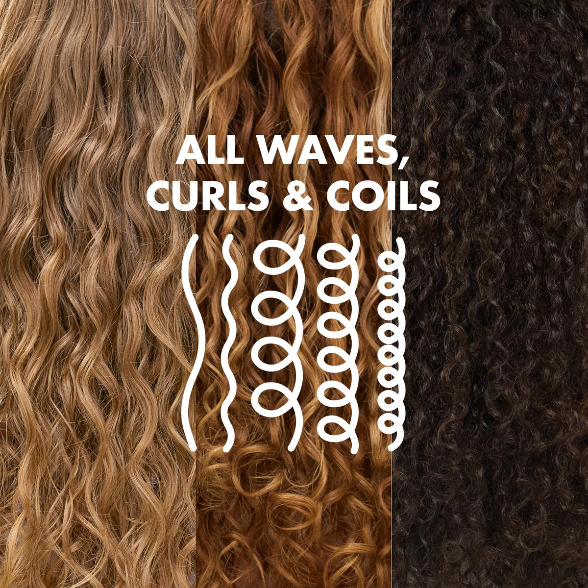 Umberto Giannini Curl Jelly 450g with product application on hair