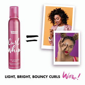 Umberto Giannini Curl Whip Mousse 200ml with Curl Jelly