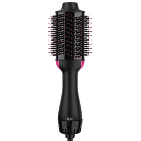 Umeely Hair Dryer Brush front view with ceramic barrel