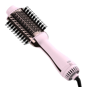 Umeely Hair Dryer Brush front view with ceramic barrel