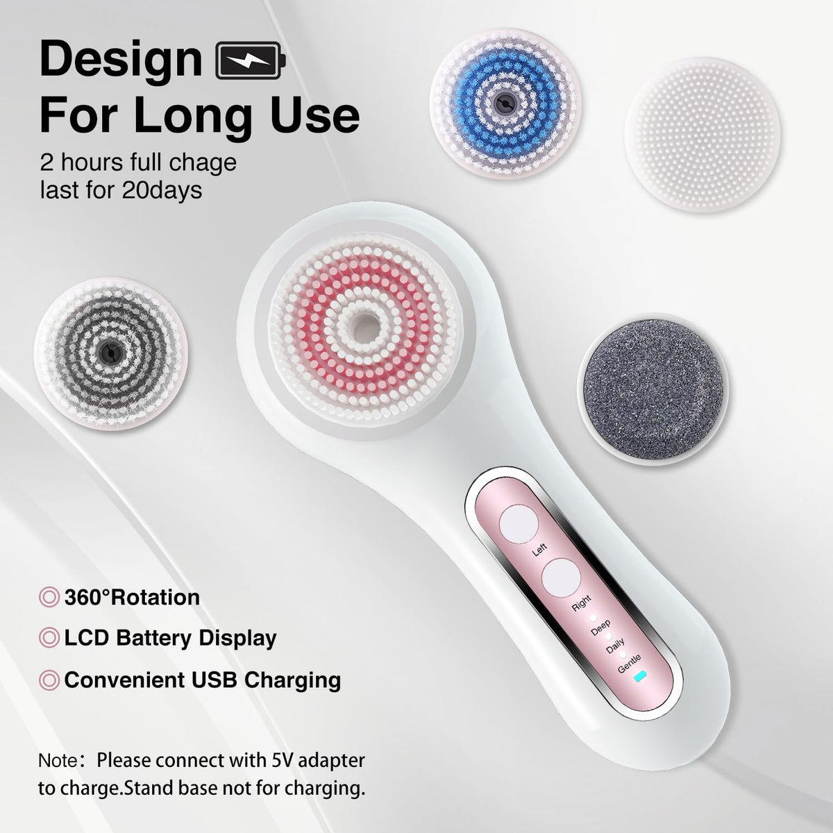 Umickoo Electric Facial Cleansing Brush packaging