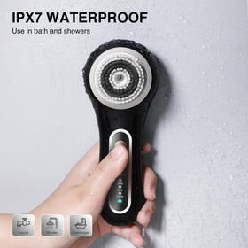 Umickoo face scrubber with charging cable and stand