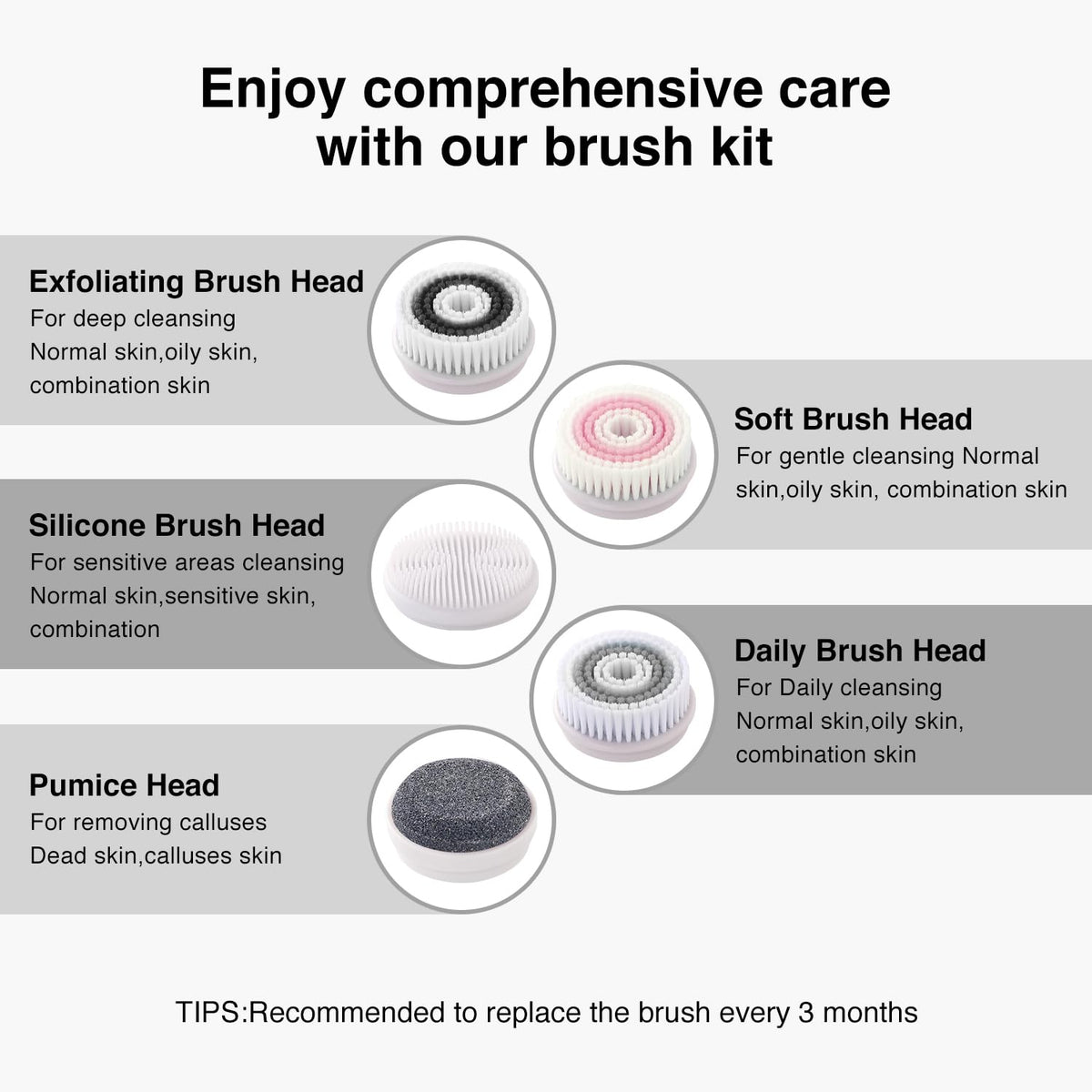 Umickoo Rechargeable Face Scrubber in bathroom setting